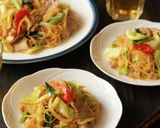 ごはんのおかずに☆生姜焼ビーフン作り方8写真