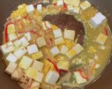 胃に優しい◎豆腐とカニカマの卵とじ作り方3写真