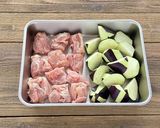 鶏肉となすの甘酢マヨソース作り方1写真