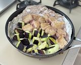 鶏肉となすの甘酢マヨソース作り方3写真