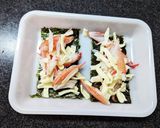 5分で完成！カニカマチーズの海苔焼き作り方3写真