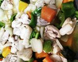 鶏肉と野菜の甘酢あん作り方7写真