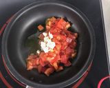 トマト味のチキンでオムライス♪作り方10写真