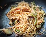 ワンパン パスタナポリタン作り方3写真
