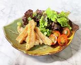 豚トロのカリッと焼き（わさび添え）作り方4写真