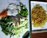 チョイ硬焼きそば餡掛け！厨房ばあばぁ！作り方3写真