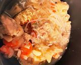 残った煮物で、まろやか辛ラーメン作り方2写真