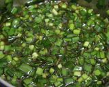 豆腐のにら醤油和え作り方3写真