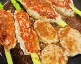 アスパラ串の照り焼きれんこんつくね♡作り方6写真