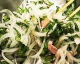 新玉ねぎときゅうりの大葉ツナ塩昆布サラダ作り方6写真