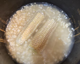 芯も一緒に♡とうもろこしの炊き込みご飯作り方3写真