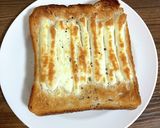 さけるチーズトースト作り方2写真