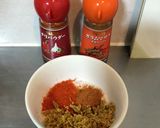 カレー粉つかったタコライス!作り方1写真