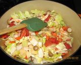 雑穀入り牡蠣と野菜のスープ作り方1写真
