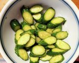 さっぱり✾ 胡瓜と セロリの ポン酢和え作り方2写真