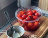 【 夏のレシピ 】ミニトマトの天ぷら作り方1写真
