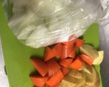 圧力鍋と麺つゆ！とろける牛筋の肉じゃが♡作り方4写真