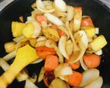 圧力鍋と麺つゆ！とろける牛筋の肉じゃが♡作り方5写真