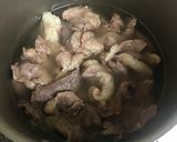 圧力鍋と麺つゆ！とろける牛筋の肉じゃが♡作り方6写真