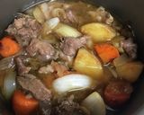 圧力鍋と麺つゆ！とろける牛筋の肉じゃが♡作り方8写真