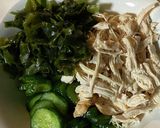 鶏ときゅうりとワカメの和え物(韓国風)作り方4写真