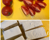 トマトと豆腐と卵の中華風チーズ炒め作り方1写真
