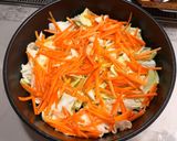 野菜とキノコが旨い！生鮭のちゃんちゃん焼き作り方5写真