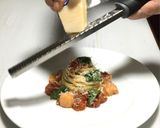 枇杷とドライトマトの冷製パスタ作り方50写真