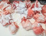 里芋豚こま包み甘辛照り焼き作り方2写真