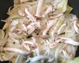 キャベツと豚バラ肉の味噌バター蒸し作り方6写真
