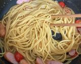 【トマトの和パスタ】ワンパン10分!作り方5写真