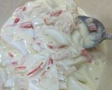 玉ねぎとカニカマのふんわり天ぷら作り方3写真