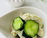 ＊簡単一品＊ぷるぷる鶏皮の梅昆布風味作り方7写真