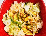 水晶鶏の山椒味噌回鍋肉作り方6写真