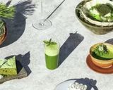 簡単おうちカフェ★ストロベリー抹茶ラテ作り方8写真