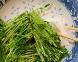 簡単！やみつき♪豆苗の塩昆布ナムル♪作り方3写真