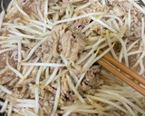 もやし炒め焼肉タレ編作り方2写真