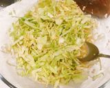 ヘルシーオートミールもんじゃ焼き作り方3写真