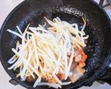 ニラともやしの塩焼きそば作り方11写真