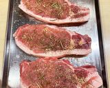 豚肉とアスパラポテトのハーブソテー♪作り方1写真