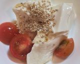 豆腐とミニトマトぽん酢白ごまがけ作り方1写真