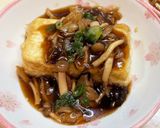 揚げ出し豆腐♡きのこあん♪作り方5写真