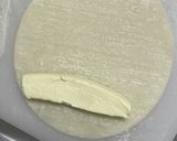 餃子皮の巻き巻きチーズ作り方2写真