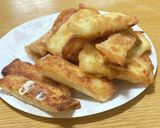 餃子皮の巻き巻きチーズ作り方6写真