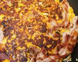 人参すりおろし入り●米粉の豚玉お好み焼き作り方3写真