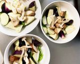 茄子椎茸簡単きな粉トマト生姜炒味八宝菜風作り方8写真