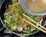 苦情盛りだくさんの葱そば　（塩焼きそば）作り方27写真