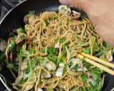苦情盛りだくさんの葱そば　（塩焼きそば）作り方29写真