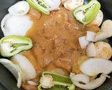 醤油酒粕使用☆甘めの照り焼きチキン作り方2写真
