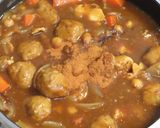 前期高齢者用タンパク質摂取カレーライス作り方3写真
